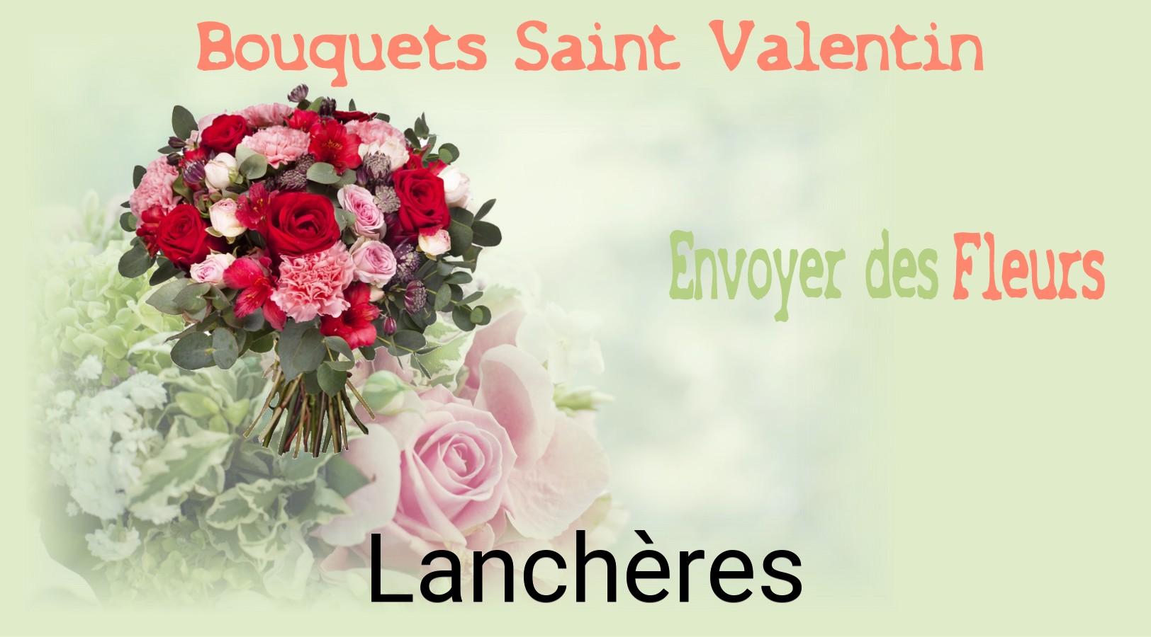 Roses de Saint-Valentin livrées à Lanchères